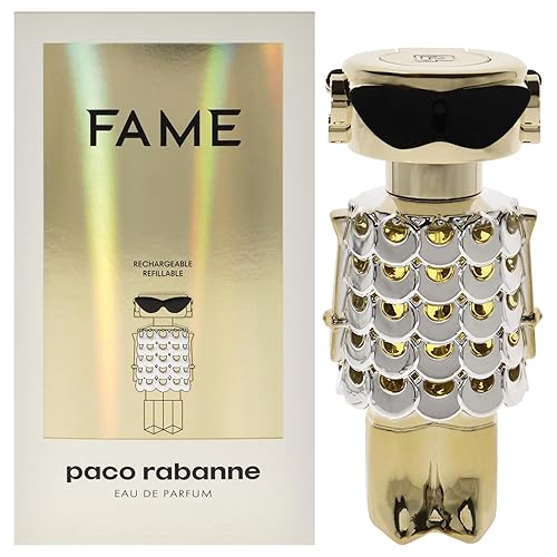 PACO RABANNE FAME VEGAN EAU DE PARFUM SPRAY(REFILLABLE - 80ML - 80 ml (Pack of 1)