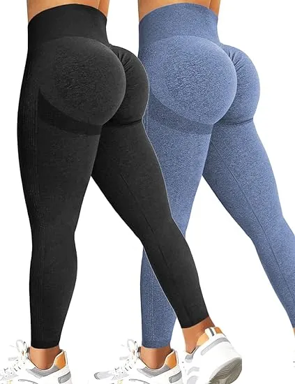 Sports Push-up Leggings 2 Pack