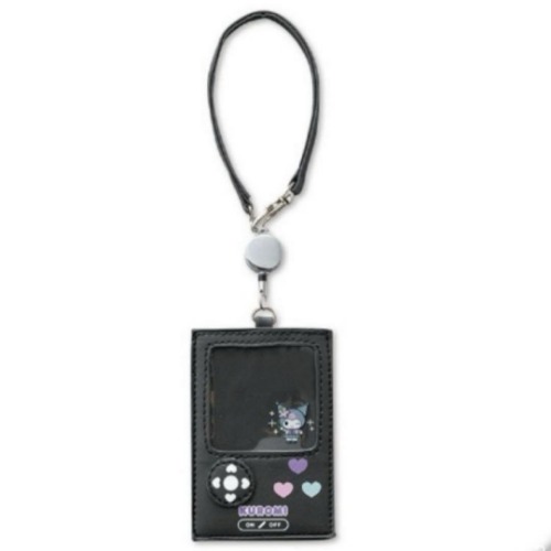 Sanrio Kuromi Pass Case With Reel Uniform Series Kogal