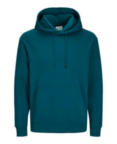 blue hoodie