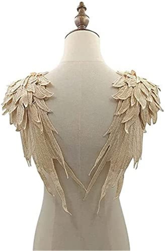 GIVBRO Naaien Applique Schouderpatches Kant Applique Trim Trouwjurk DIY Kleding Naaien Ambachtelijke Benodigdheden Accessoires,