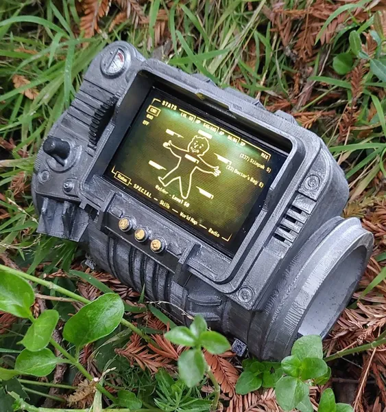 Pipboy 3000 Werken Scherm Fallout New Vegas 3 4 MK IV 76 Wasteland Prop Pip Boy