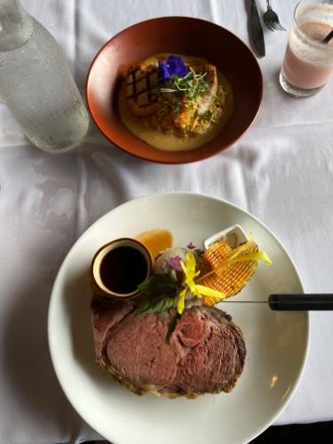 $111 dinner