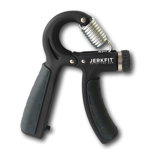 JerkFit Adjustable Grip Strength Hand Exerciser - Black