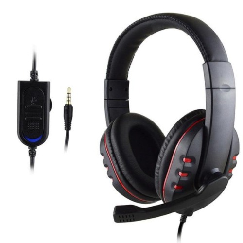 Wired Stereo Gaming Headset - Dragon Space S3600 - Red
