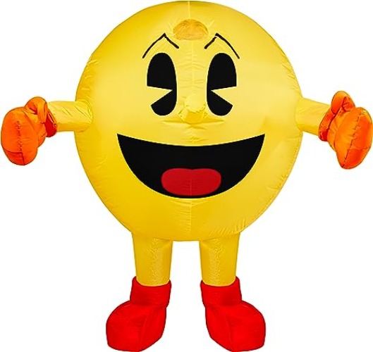 Rubie's Adult Pac-Man Inflatable Costume, As Shown, One Size
