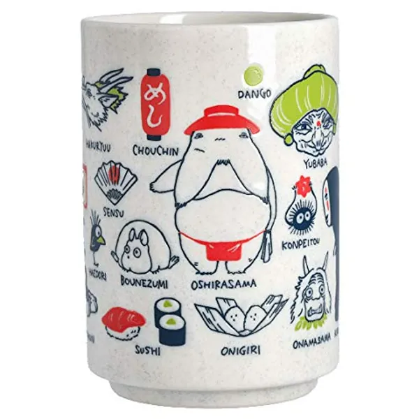 Studio Ghibli via Bluefin Benelic Spirited Away The Other Side of The Tunnel Japanese Teacup - Official Studio Ghibli Merchandise (BNL35581) - Spirited Away