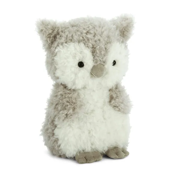 Jellycat Little Owl Stuffed Animal, 7 inches - 