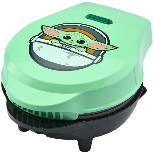 The Child 4" Mini Waffle Maker, The Mandalorian - 4" Green