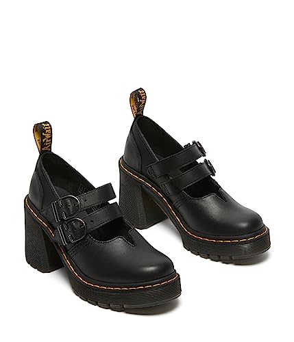 Dr. Martens Women's Eviee Platform - 10 - Black Sendal