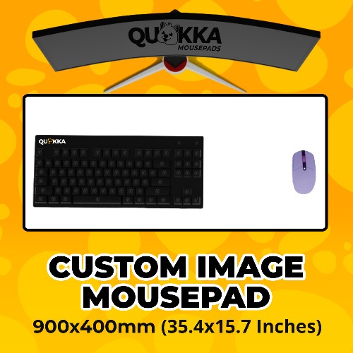 Custom Mousepad 900x400mm - Colour Stitched / 2mm