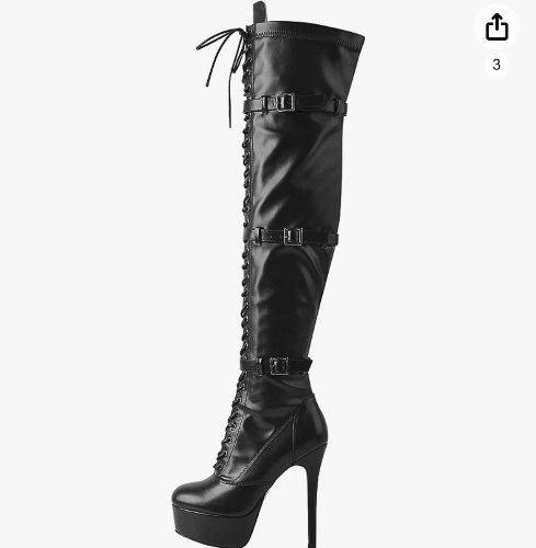 Only Makers Over the Knee Boots