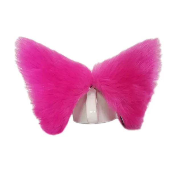 Sheicon Cat Ears Furry Neko Ears Headband Hair Clip Hairband Headwear Anime Cosplay For Halloween Cosplay Party