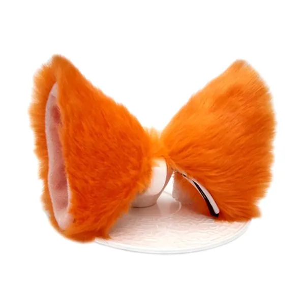 Sheicon Cat Ears Furry Neko Ears Headband Hair Clip Hairband Headwear Anime Cosplay For Halloween Cosplay Party