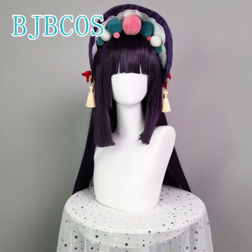Parrucca lunga Genshin Impact Yun Jin con trecce Costume Cosplay resistente al calore capelli sintetici Yunjin parrucche da donna - AliExpress 