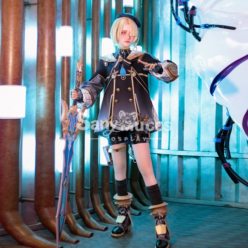 Game Genshin Impact Cosplay Freminet Cosplay Costume Premium Edition - S