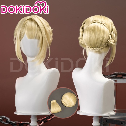 DokiDoki Game Zenless Zone Zero Cosplay Evelyn Wig Short Straight Blonde Hair ZZZ Evelyn Chevalier | Wig Only-Order Processing Time Refer to Description Page