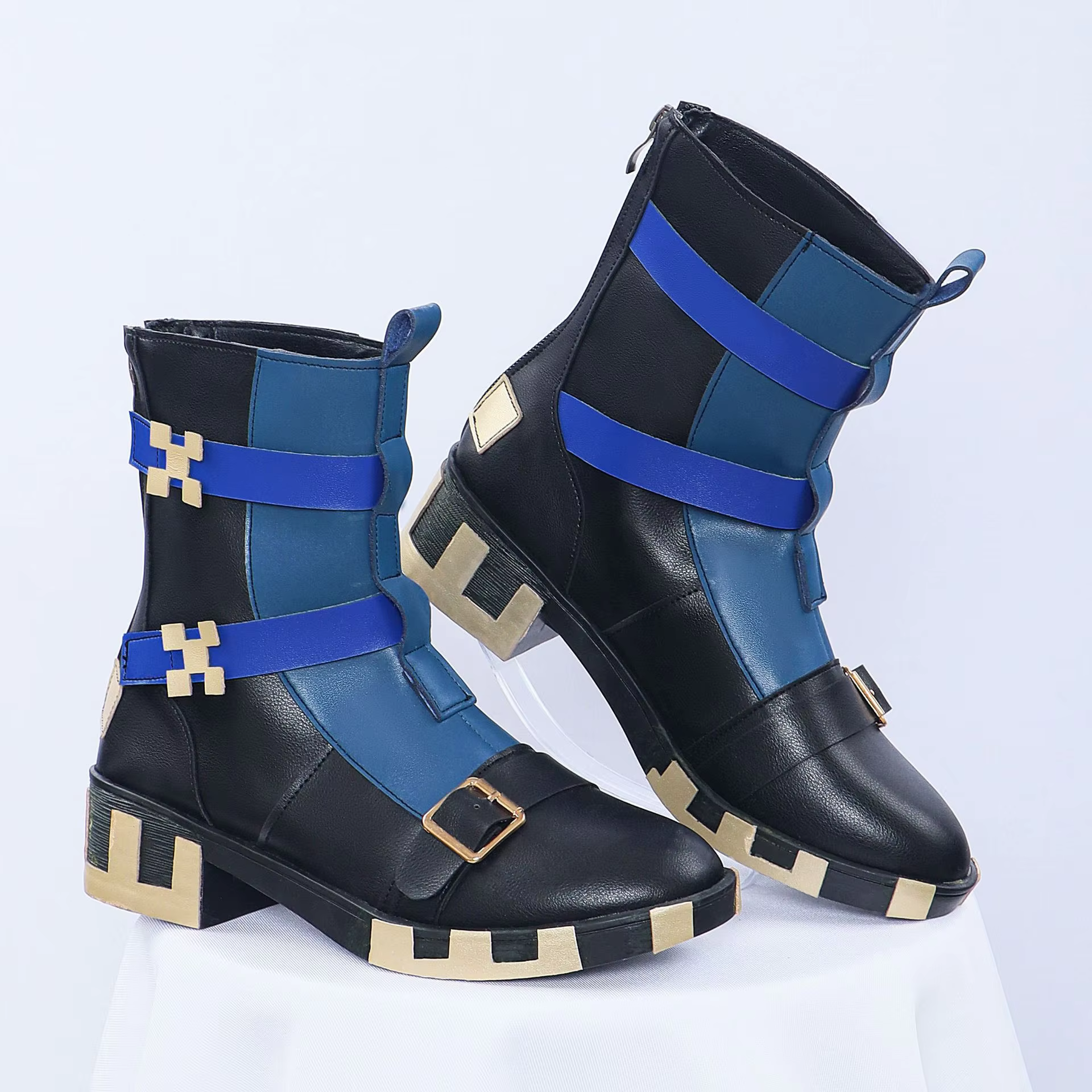 Genshin Impact Kinich Cosplay PU Leather Shoes Kinich Cosplay Role Playing Accessories Uniform Costume Wig Shoes Props - AliExpress 200000532