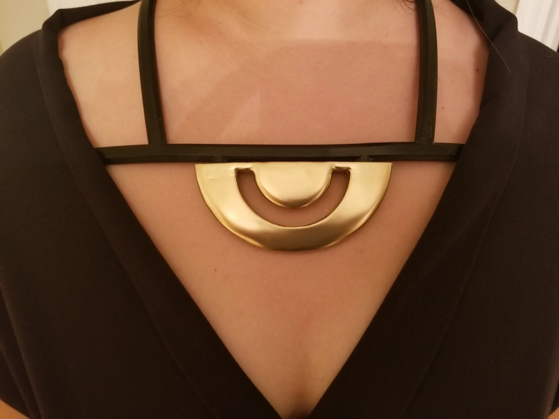 Qi'ra Gold Necklace + Rear Belt Pendant - Solo Star Wars Movie