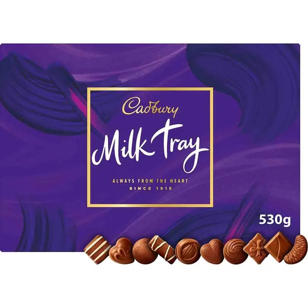 Cadbury Milk Tray Chocolate Box 530g