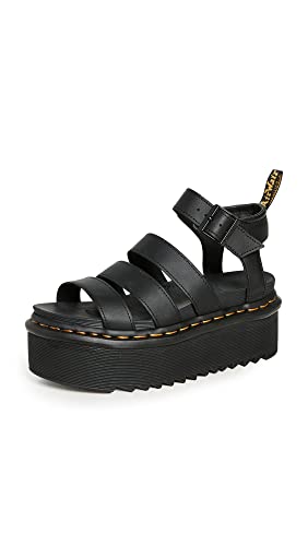 Dr. Martens-Women's Women's Blaire Quad Sandals - 7 - Black