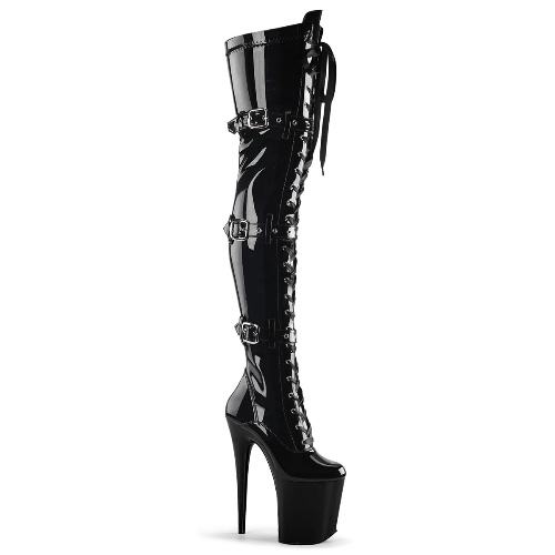 Flamingo-3028 Black Patent | 42