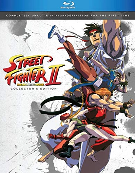 Street Fighter II The Animated Movie Blu Ray [Blu-ray]