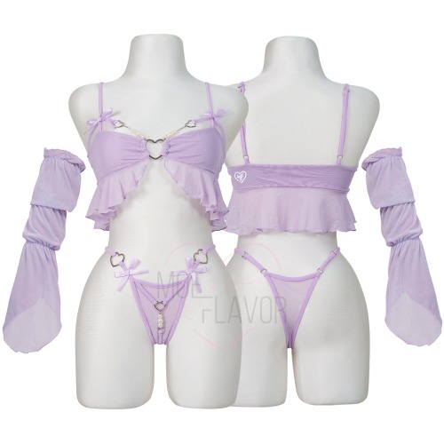 Princess Blush Lingerie - Purple / S/M