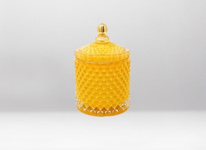 Royal Gelb Bio Duftkerze