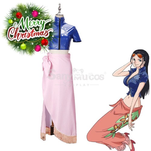 【In Stock】Anime One Piece Cosplay Robin Cosplay Costume - M