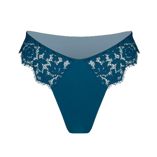 Frisson Hi Leg Panty Tourmaline - XS / Tourmaline