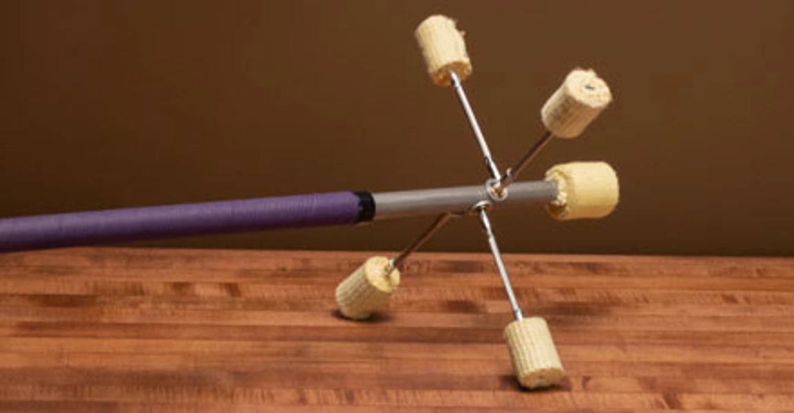 4 Spoke Dragon Staff