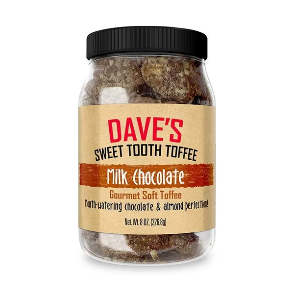 Milk Chocolate Toffee by Dave's Sweet Tooth Toffee