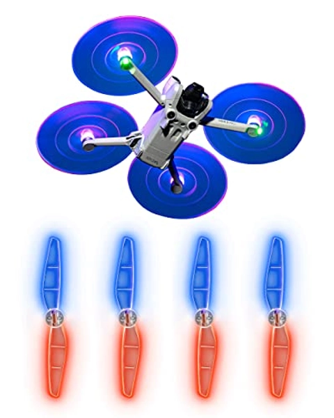 STARTRC Mini 4 Pro Propellers Low-Noise Led Lights Blades Props Propellers for DJI Mini 4 Pro/Mini 3/Mini 3 Pro Accessories(2 Pairs)