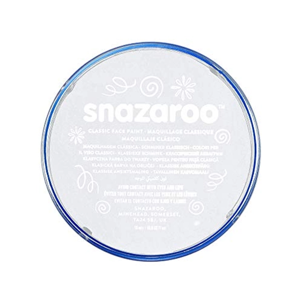 Snazaroo Face Paint 18ml Individual Color, White