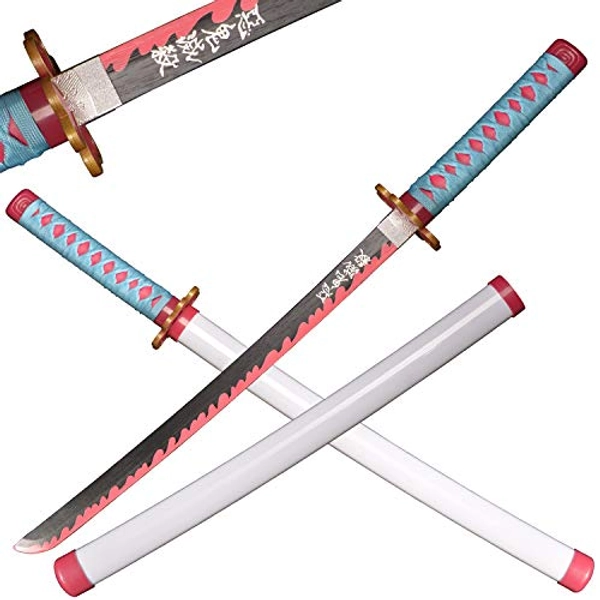 for Cosplay Props Anime Sword, Demon Slayer Sword-Agatsuma Zenitsu Sword&Kamado Tanjirou Sword&Rengoku Kyoujurou Sword 31-inch Various Styles are Available
