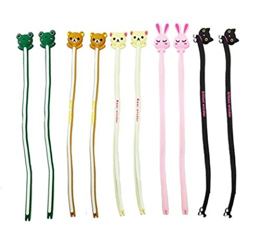 Pack of 10 Cute Cable Tie Cord Organizer