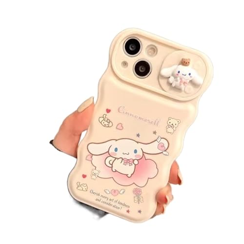 3D Cinnamoroll Phone Case for iPhone 14