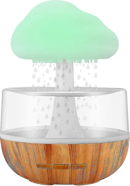 Baimingzen Raining Cloud Night Light Aromatherapy Essential Oil Dif...
