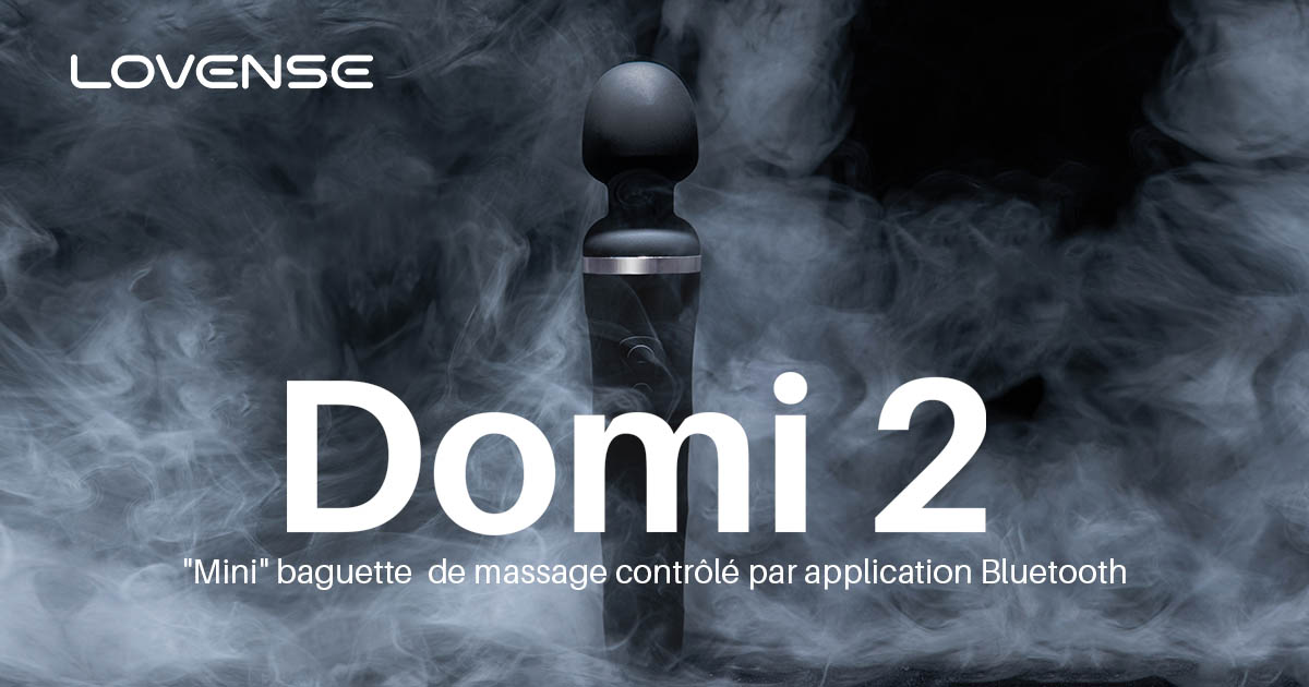 Lovense® Domi 2 : Le meilleur mini masseur personnel contrôlé par une application !