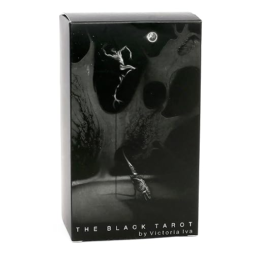 Da Brigh Black Tarot Deck - A Mystical Journey Through The Shadows, Featuring Gothic Artwork and Intuitive Symbolism for a Powerful Reading Experience Every Time