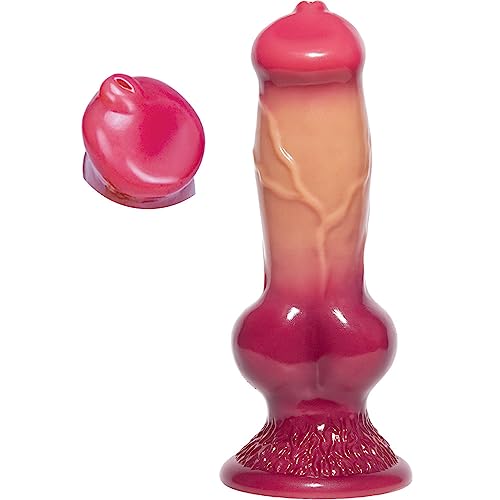 Giant Long Knot Dildo 13" Fantasy Monster Wolf Dildo Sex Toys for Men, Huge Wolf Dildo,Suction Cup Dildo, Extra Large Alien XXL Dildo Toys G-Spot Massage Dildos Thick Dildos for Adult Toys Enthusiasts - 13*2.8 Inch