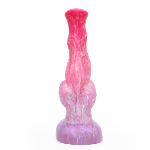 10.6 inch Horse Dildo - Horse Knot Dildo - Realistic Animal Dildo | L / Red and Pink