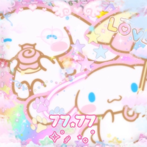 77.77 ଘ(੭ˊ꒳ˋ)੭✧