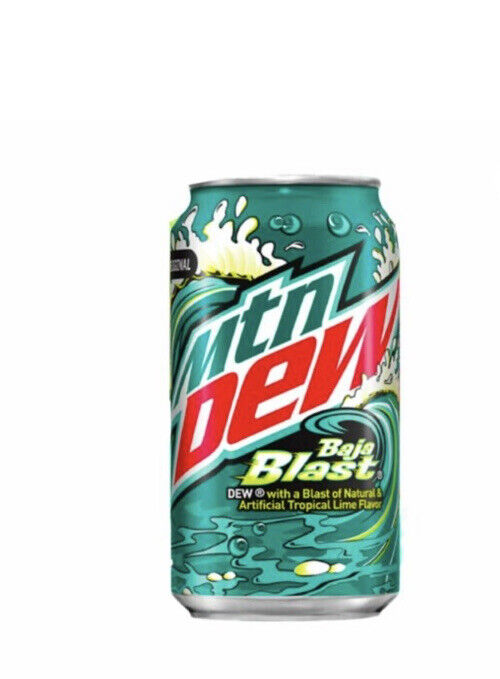 Mountain Dew Baja Blast 355ml x 12 Cans