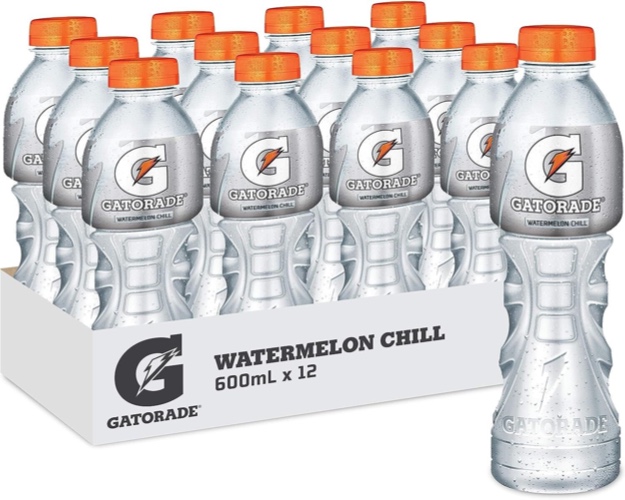 Gatorade Watermelon Chill Sports Drink, 12 x 600ml FAST FREE SHIPPING AU
