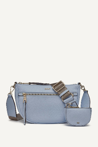 ZOIE CREST CROSSBODY | SKYLINE BLUE / One Size