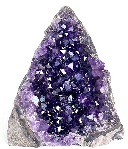 Deep Purple Project Amethyst Crystal Rock 1/2 to 1 lb Raw Clusters from Uruguay Quartz Geode, 0.5 to 1 Lb, Amethyst - 0.5 to 1 Lb