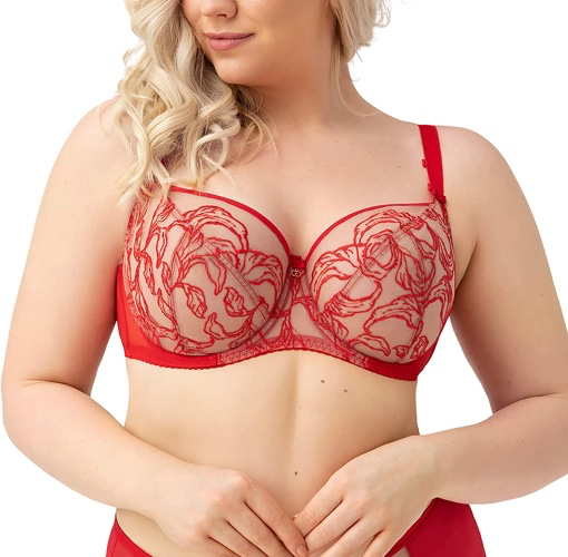 Gorsenia Reggiseno Soffice Elegante con Ricami K731 Debby : Amazon.it: Moda