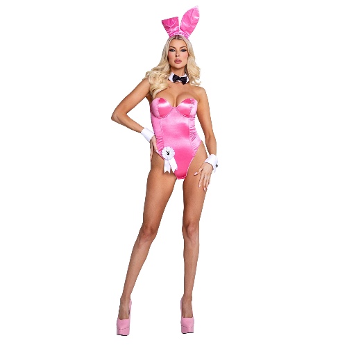 Classic Playboy Bunny - 8pcs Set | Pink / S